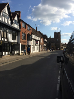 Chaucer Head Bookshop, in Chapel Street, Stratford upon Avon